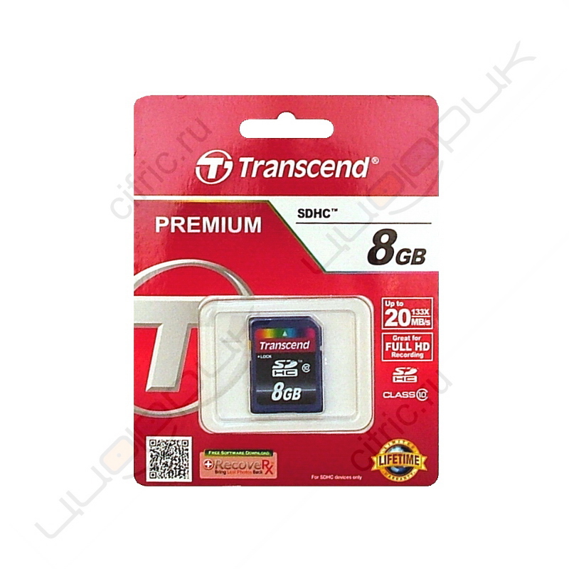 Transcend TS8GSDHC10 8GB