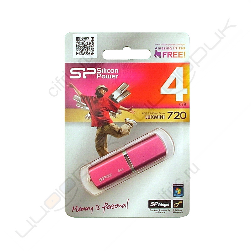 Silicon power LuxMini 720 4GB Peach