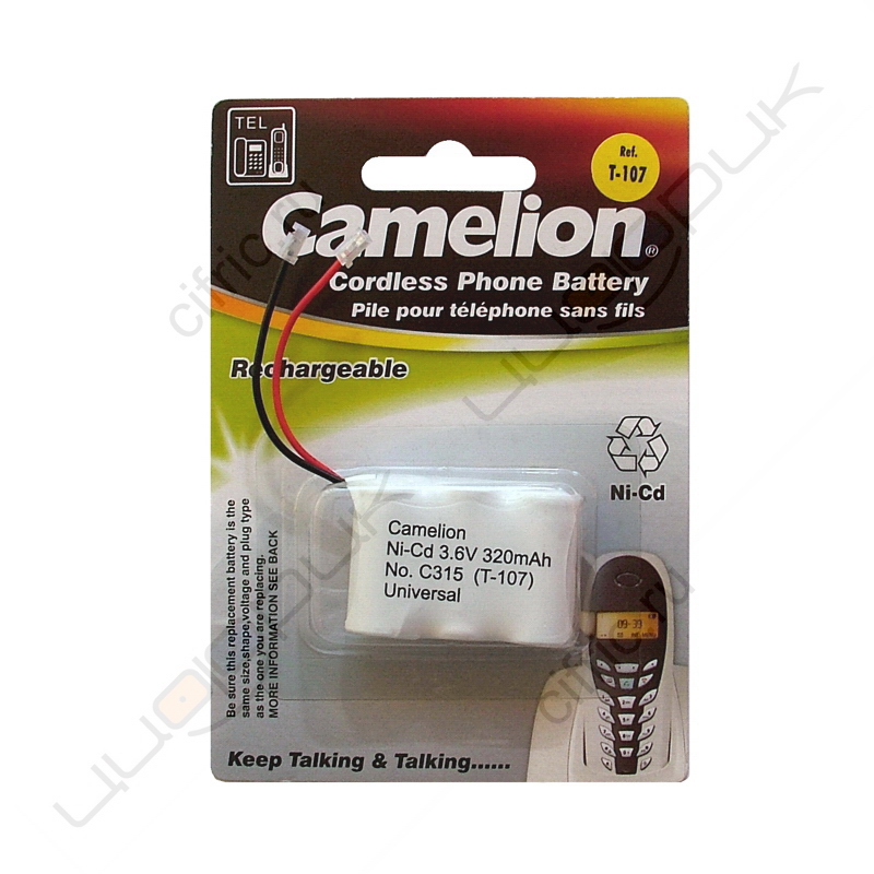 Аккумулятор Camelion С-315 (T-107) Ni-Cd 320mAh