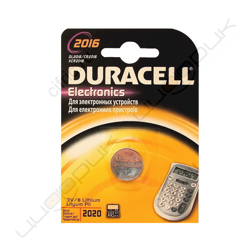 Батарейка DURACELL 2016 3V