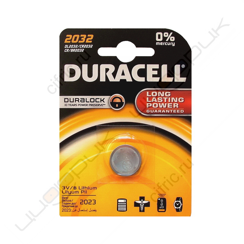 Батарейка DURACELL 2032 3V