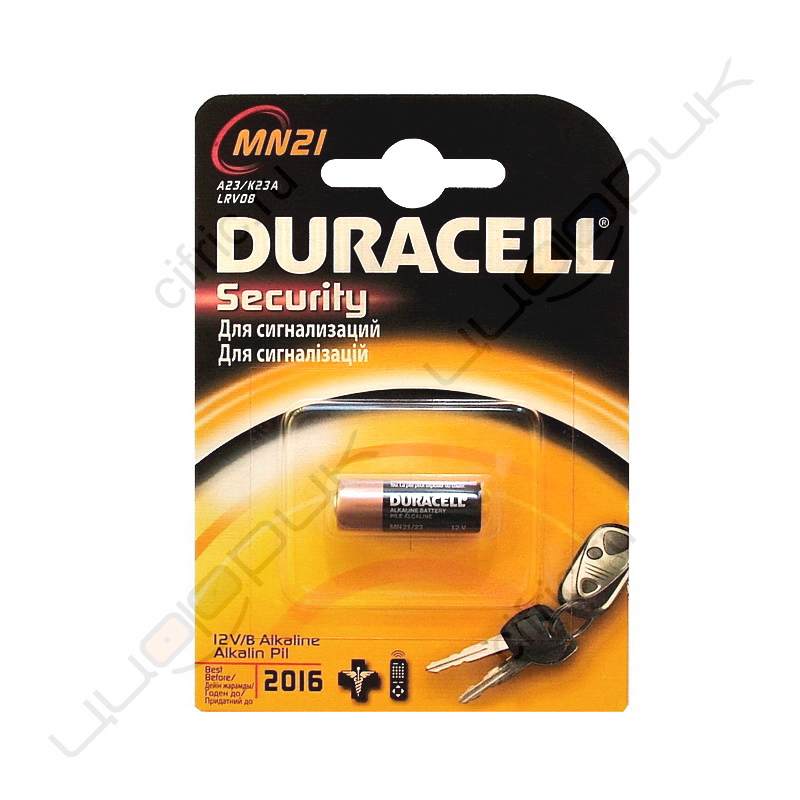 Батарейка DURACELL MN21 (A23) 12V