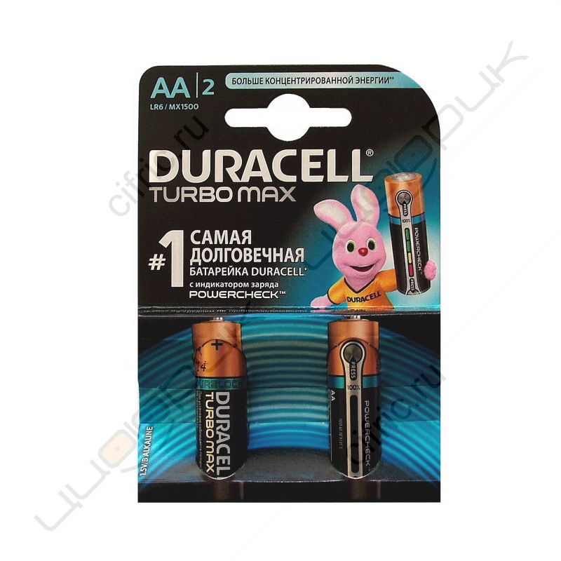 Батарейка DURACELL turbo max AA